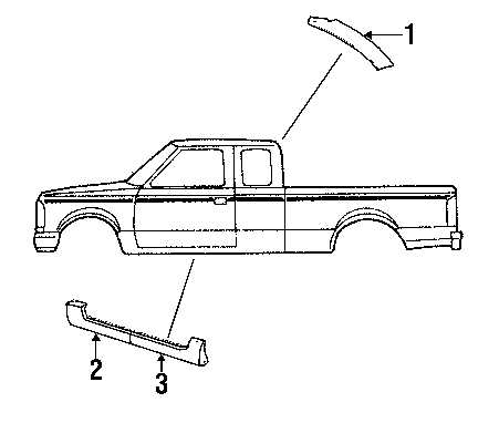 ford explorer body parts diagram