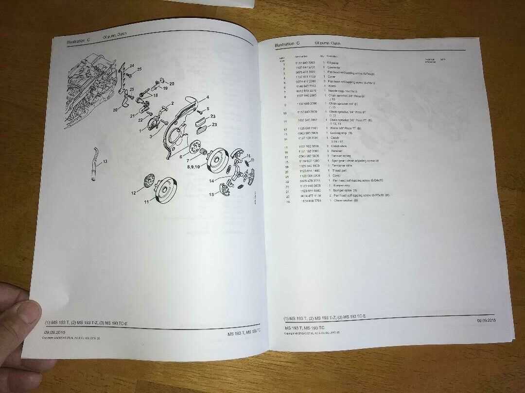 stihl ms 194 t parts diagram