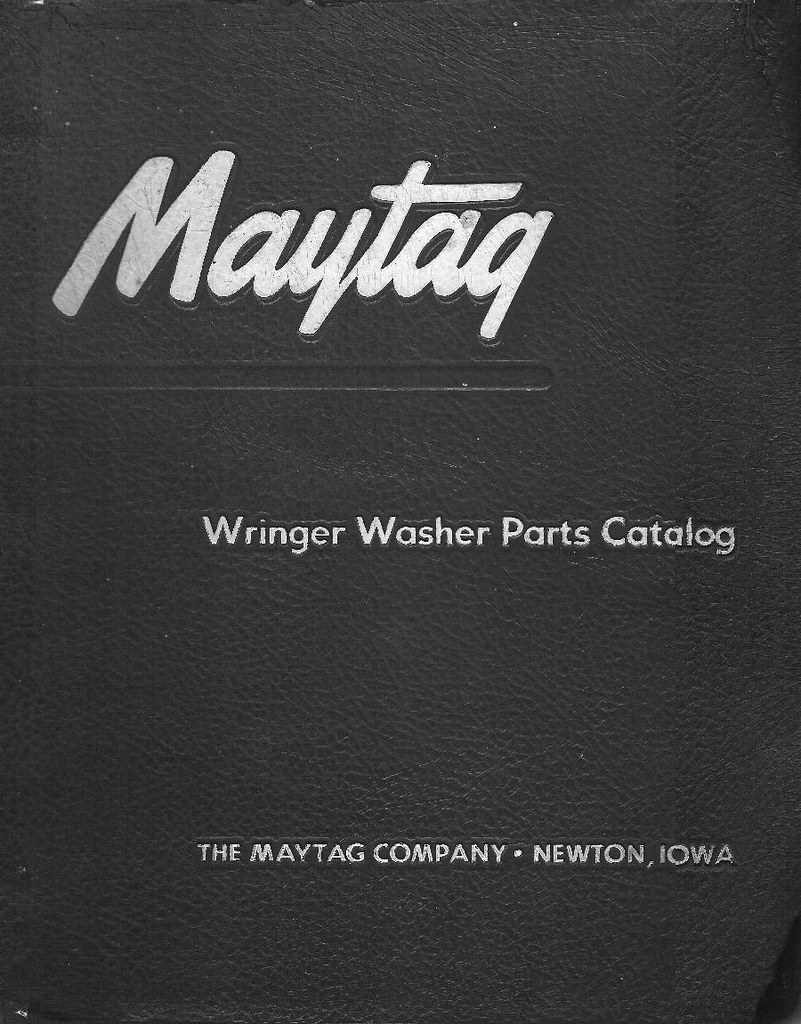 maytag wringer washer parts diagram