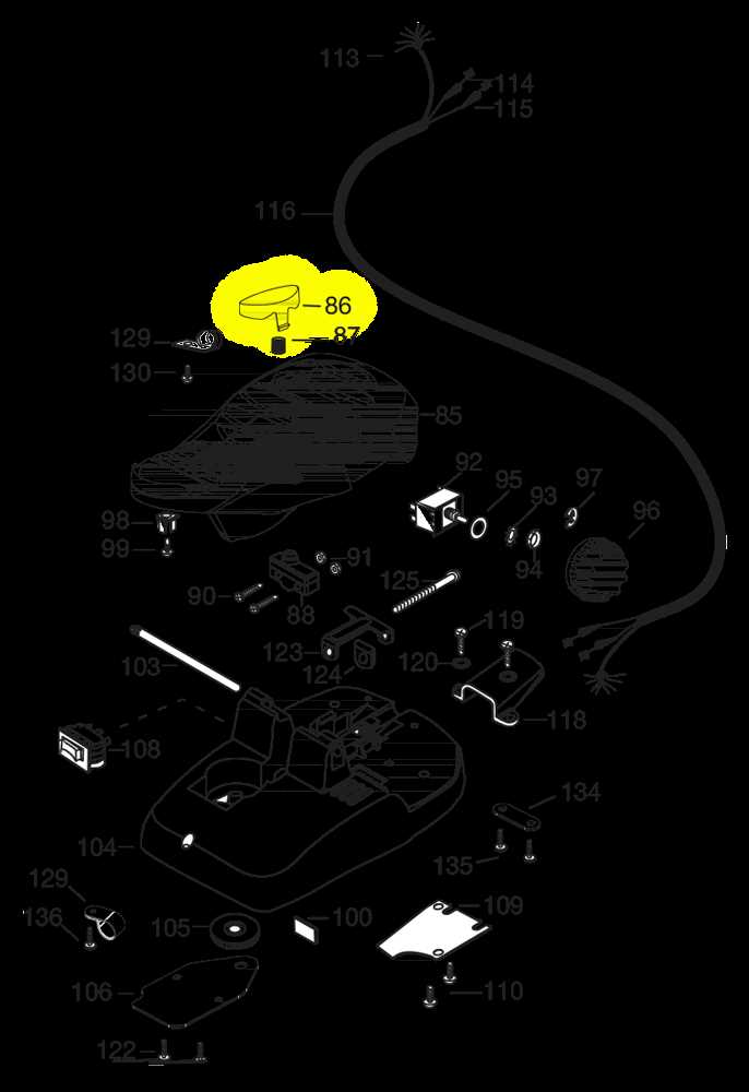 minn kota trolling motor parts diagram