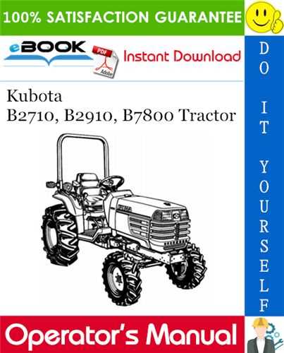 kubota b7800 parts diagram