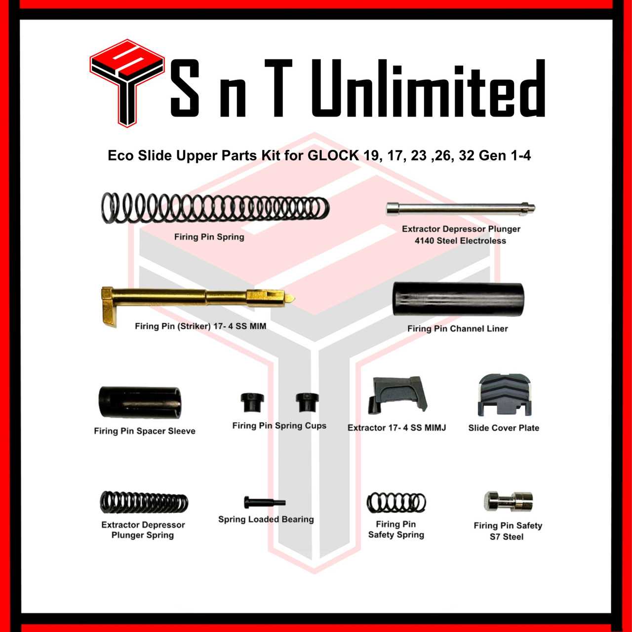 glock 43 parts diagram