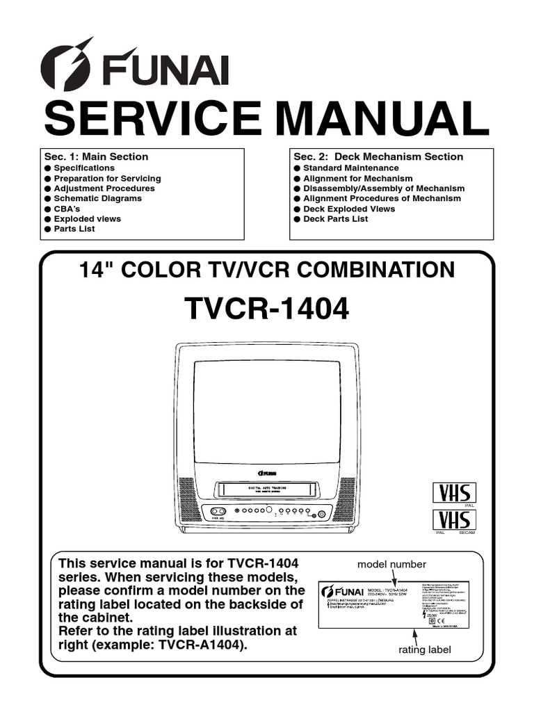 vcr parts diagram