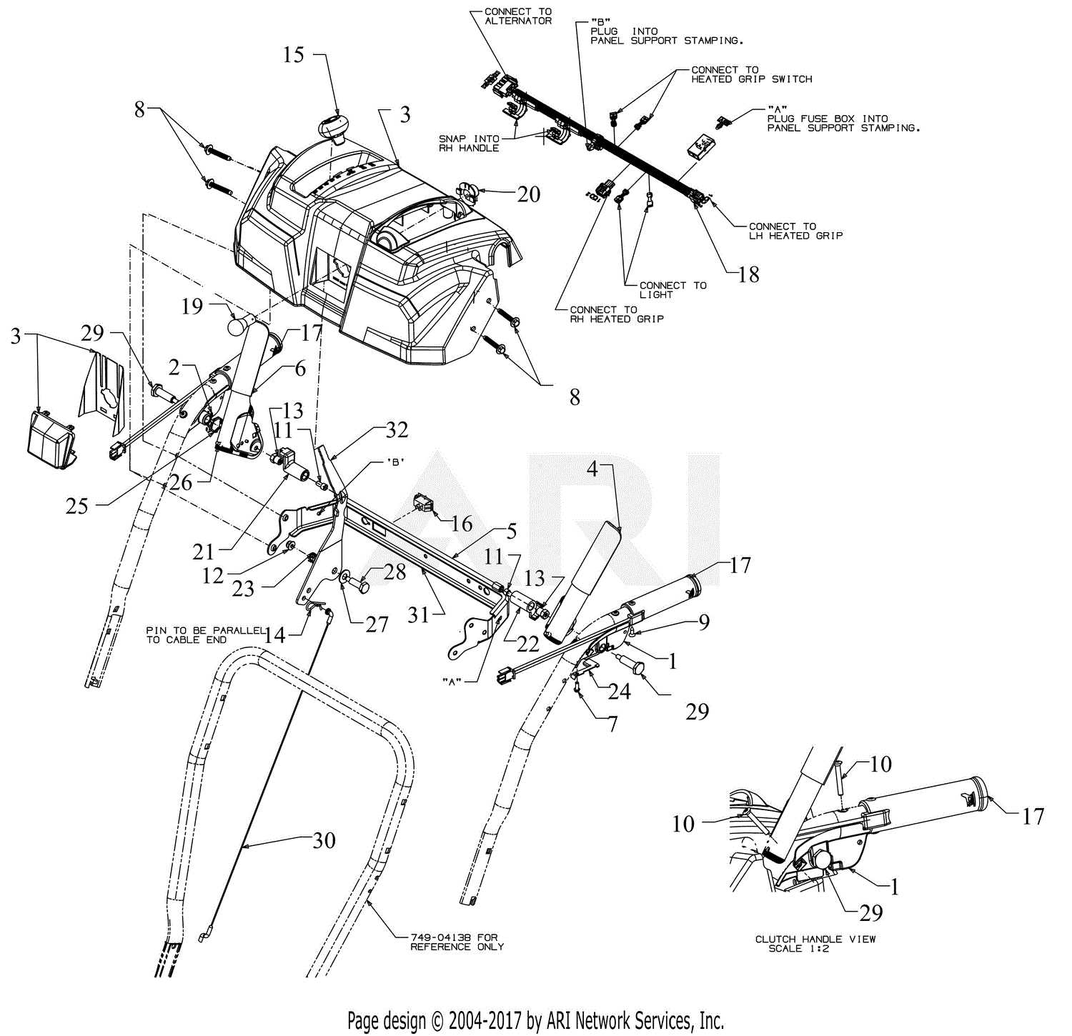 troy bilt storm 3090 parts diagram