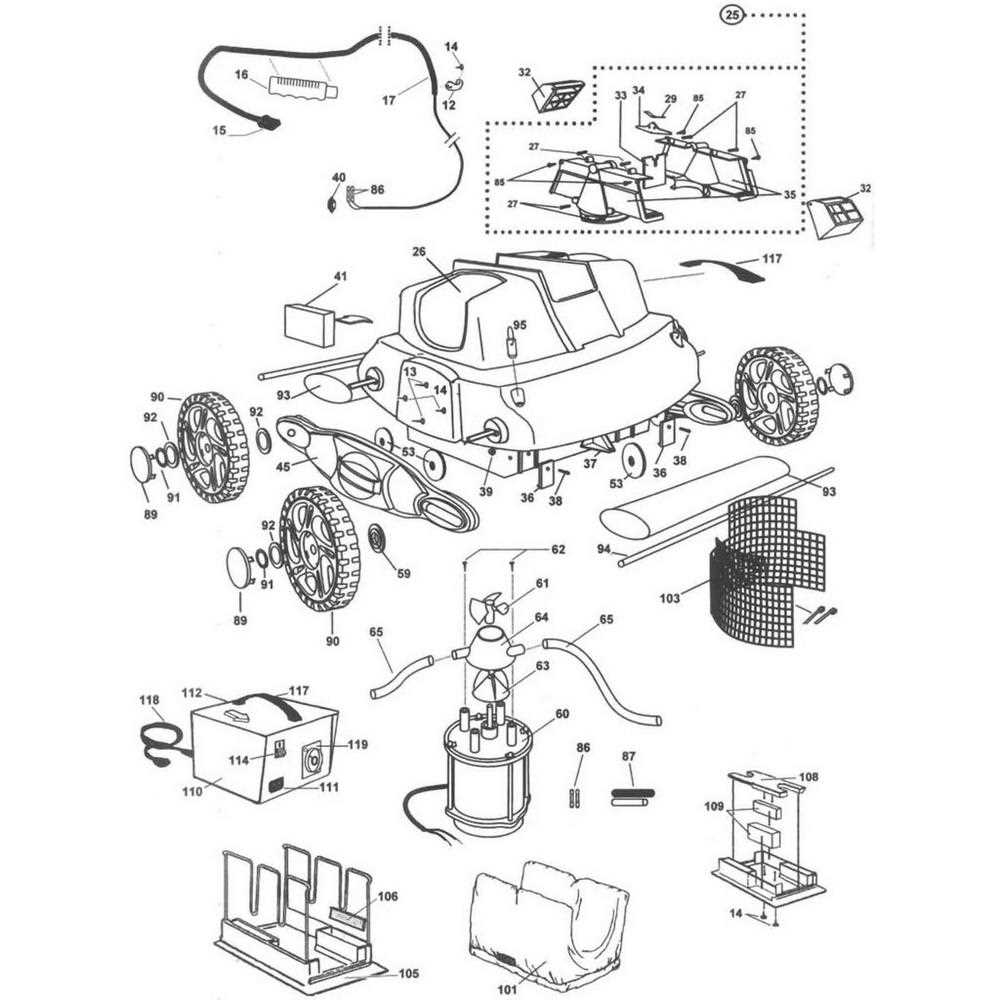 aquabot parts diagram