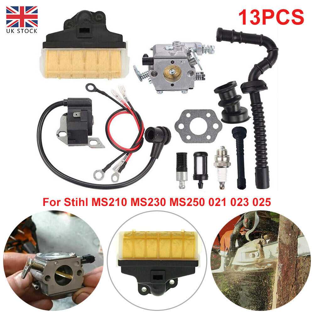 stihl ms250c chainsaw parts diagram