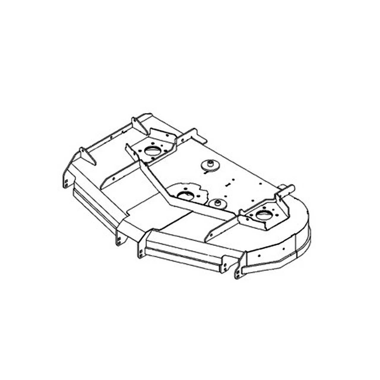 john deere 54 inch mower deck parts diagram