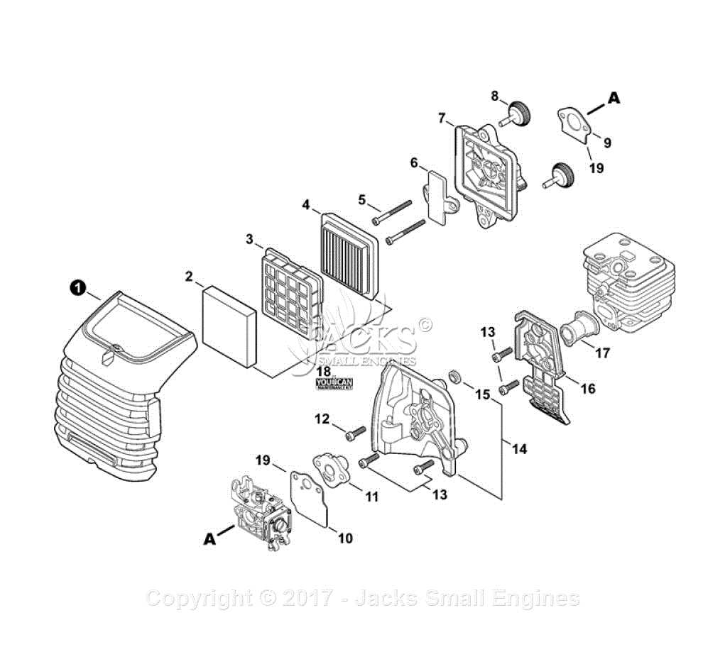 echo trimmer parts diagram