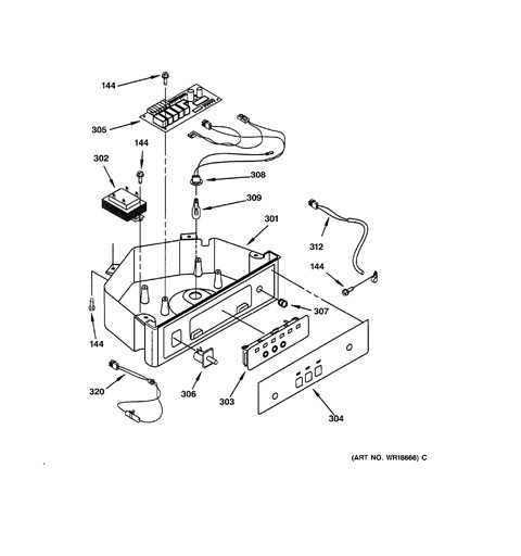 opal ice maker parts diagram