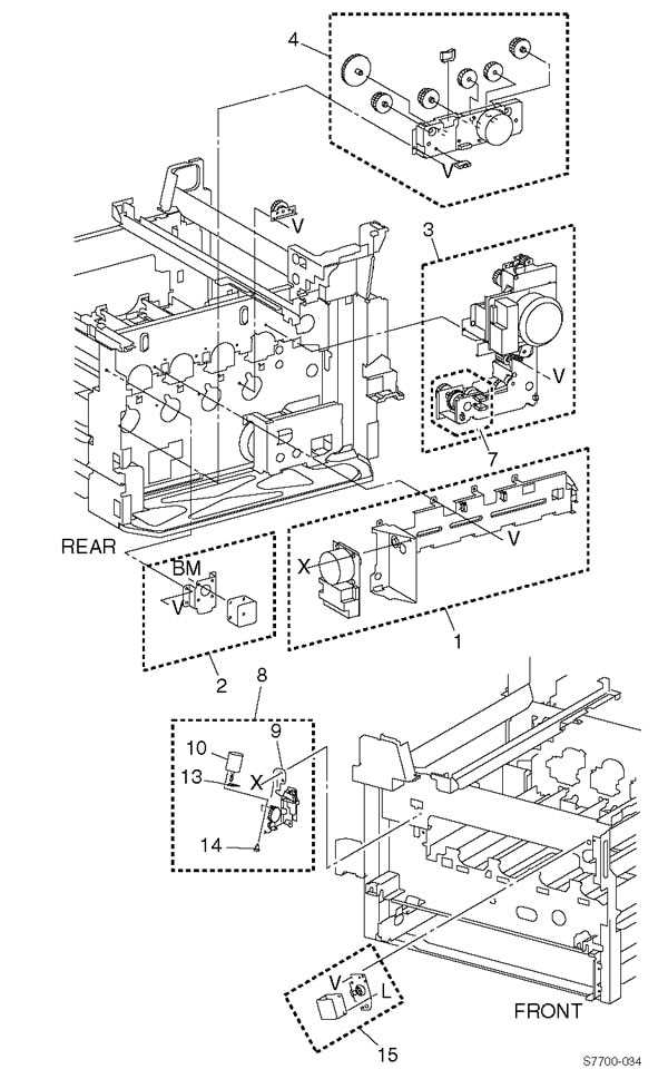 brother printer parts diagram