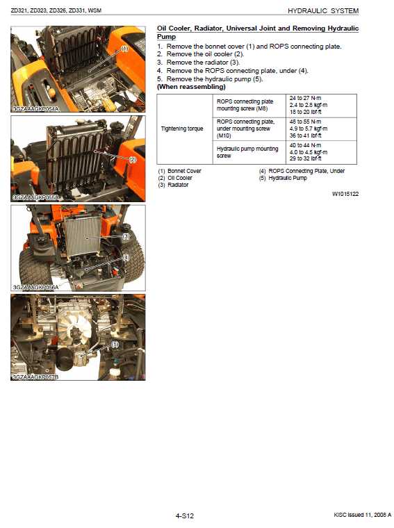 kubota zd326 parts diagram