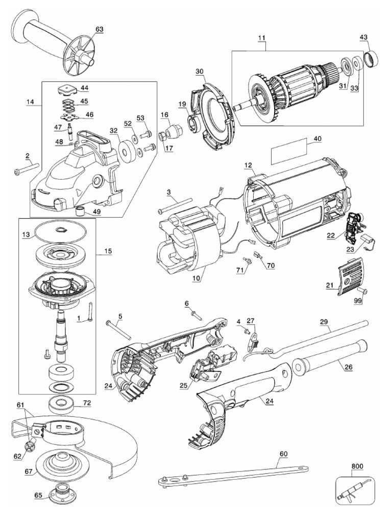 dewalt d55168 parts diagram