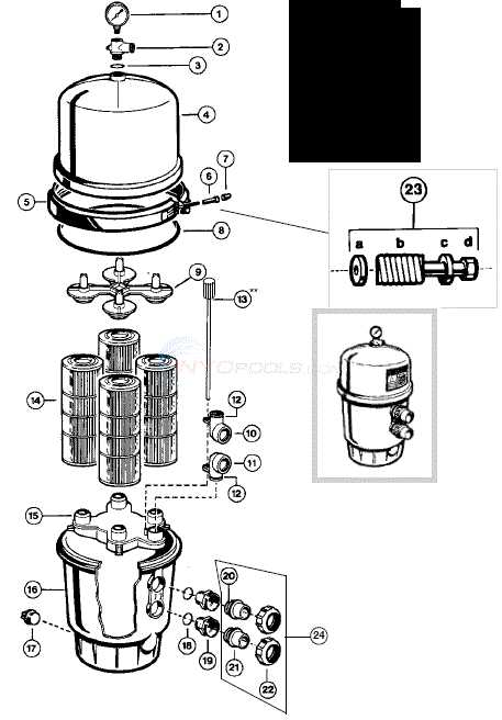 hayward c4030 parts diagram