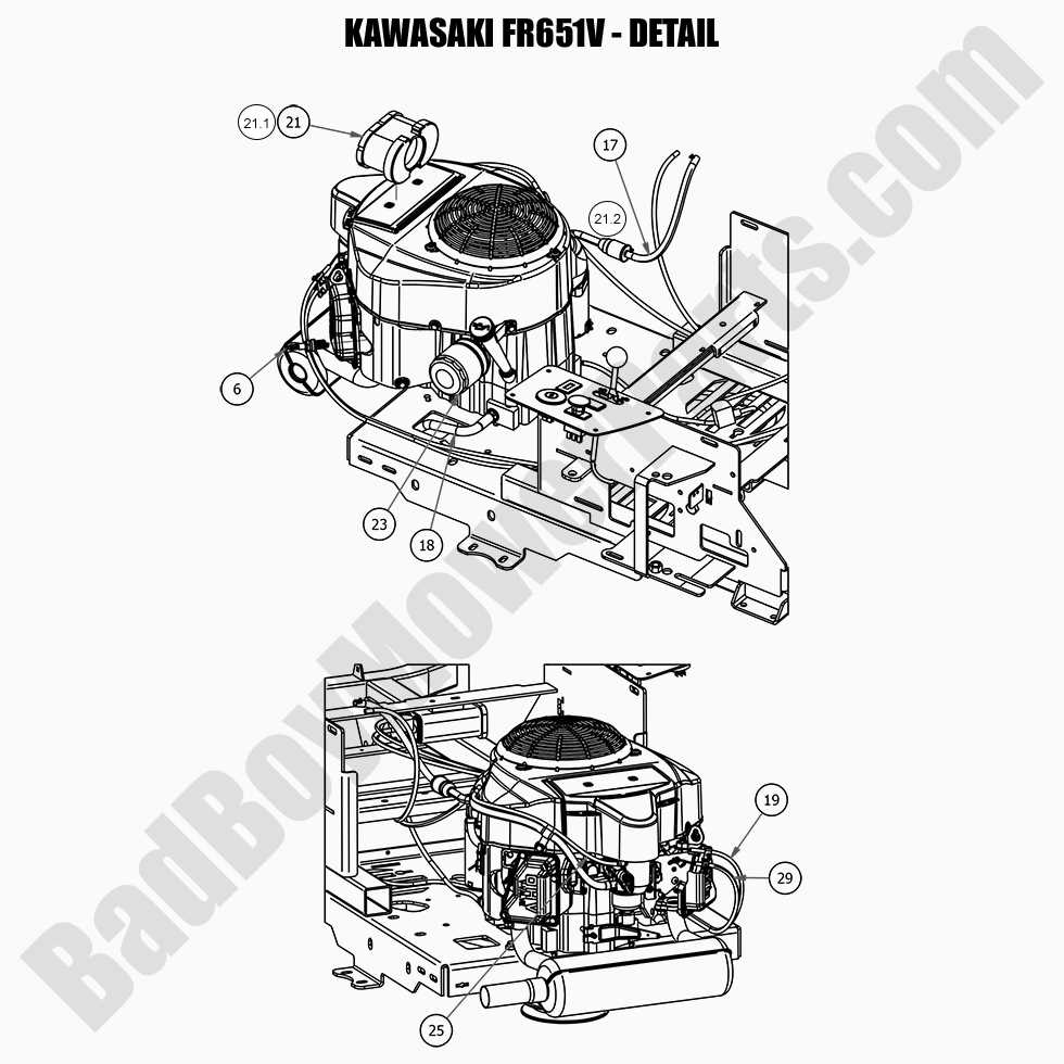 kawasaki fr651v parts diagram