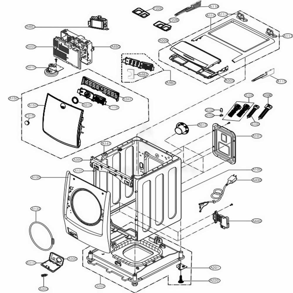 whirlpool washer parts diagram front load