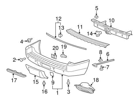 gmc yukon parts diagram