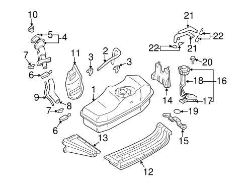 2000 nissan frontier parts diagram