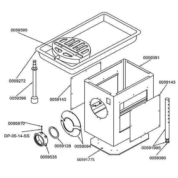 meat grinder parts diagram