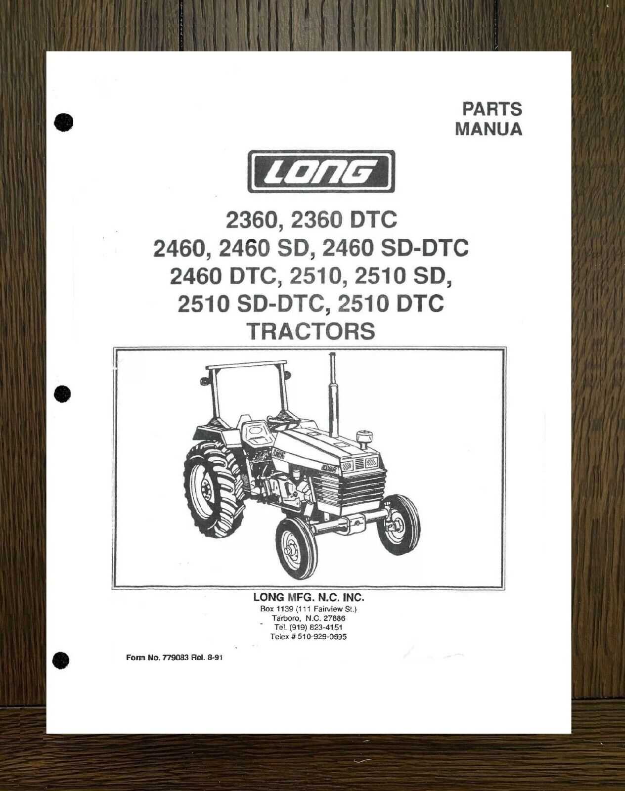 tractor diagram parts