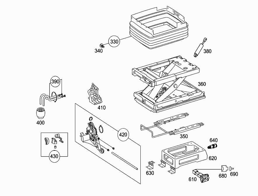 grammer seat parts diagram