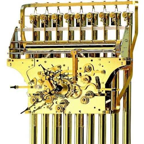 grandfather clock parts diagram