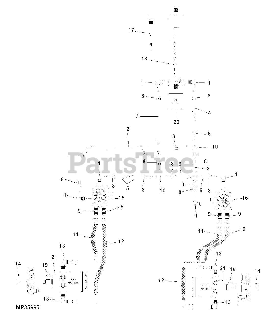 great dane mower parts diagram