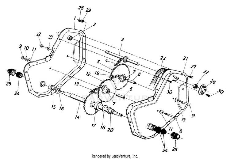 gilson 1580 tiller parts diagram