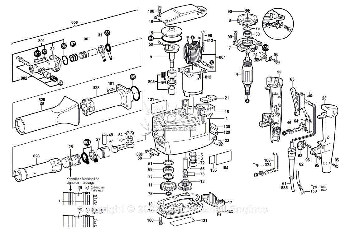 hammer parts diagram