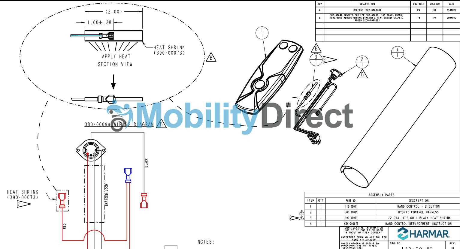 harmar lift parts diagram