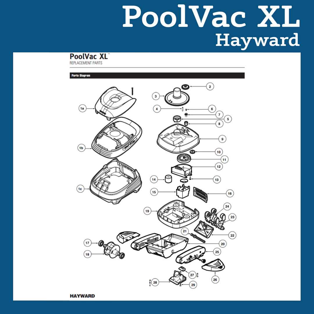 hayward heater parts diagram