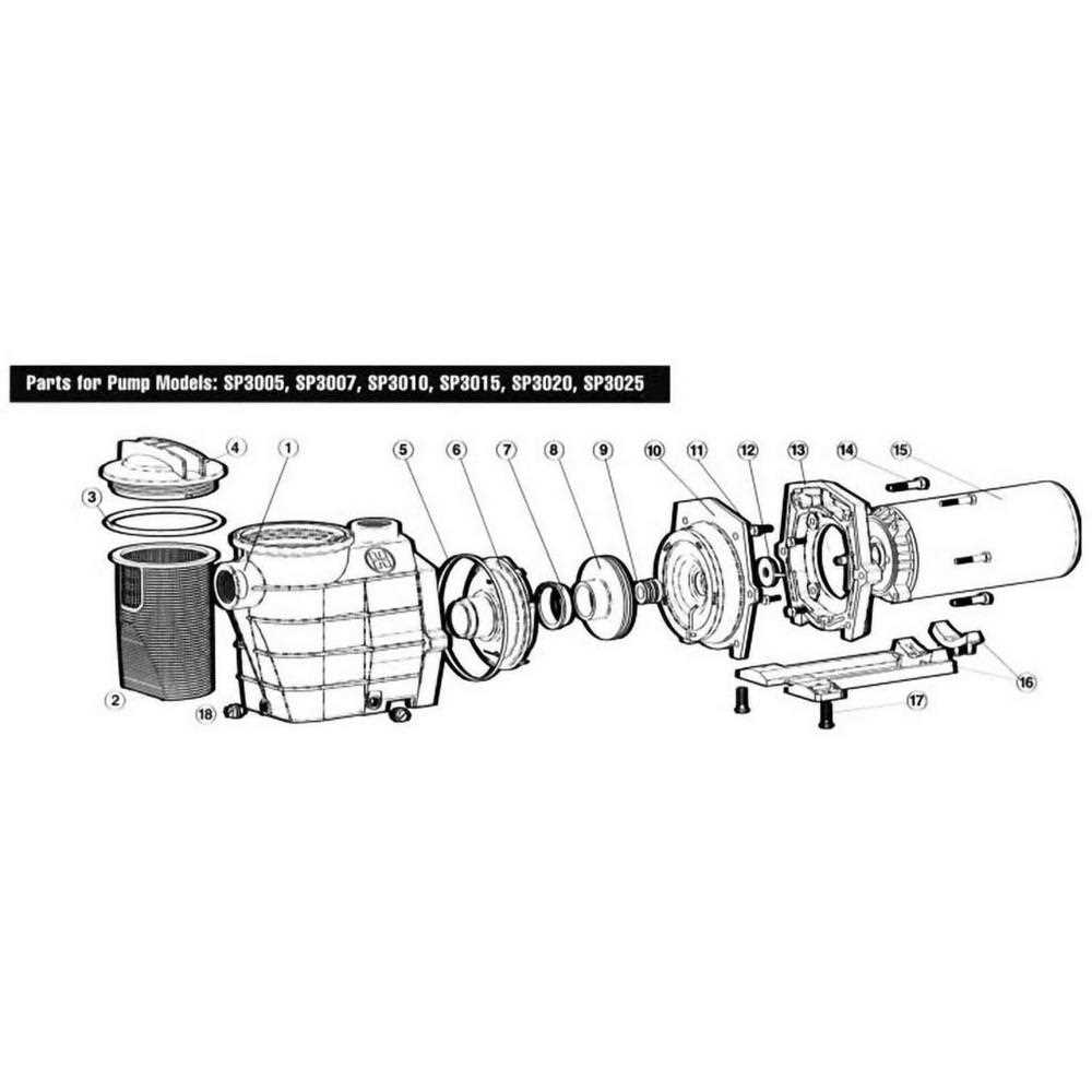 hayward super pump 2 parts diagram