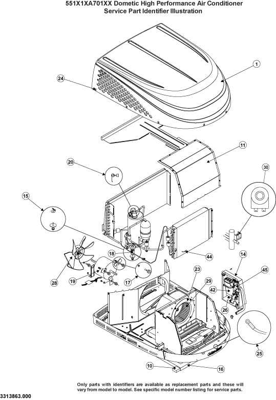 heat pump parts diagram