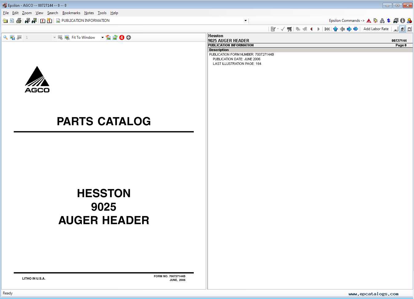 hesston 1014 parts diagram