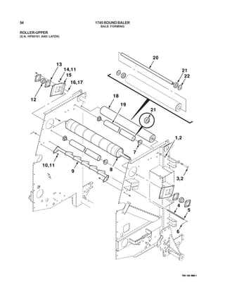 hesston baler parts diagram