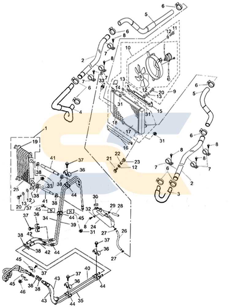 hisun 700 utv parts diagram