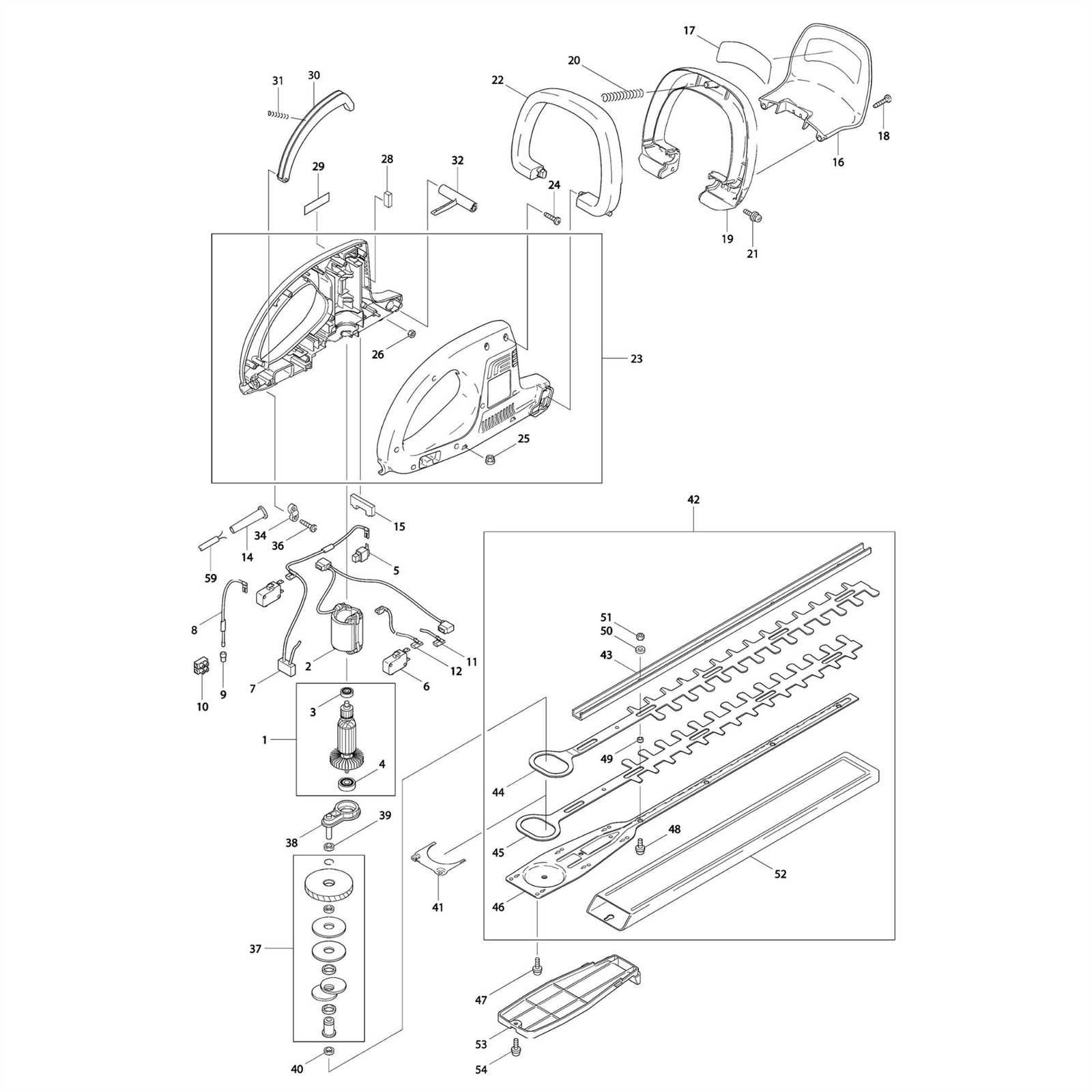 hitachi c10fsh parts diagram