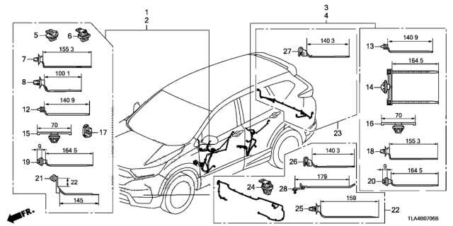 honda cr v parts diagram