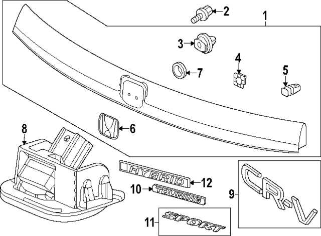 honda cr v parts diagram