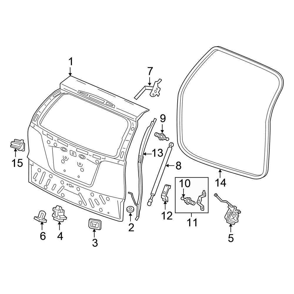 honda crv body parts diagram