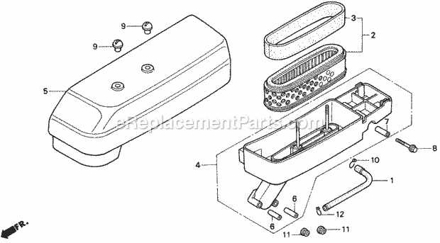 honda hr215 parts diagram