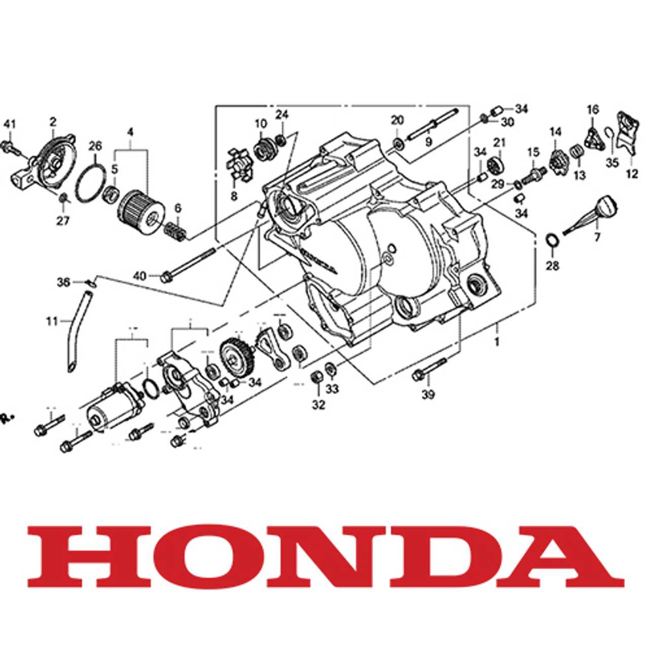 honda recon 250 parts diagram