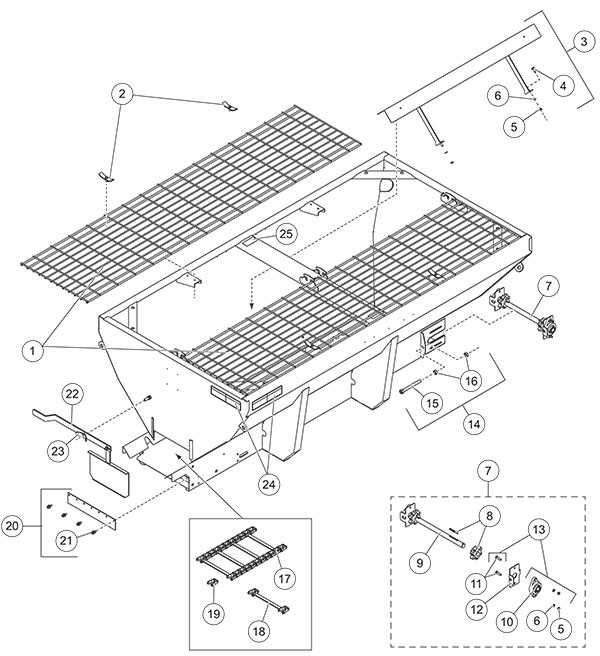 hopper railcar parts diagram