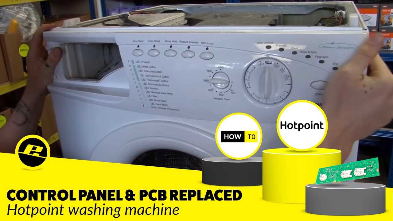 hotpoint washing machine parts diagram