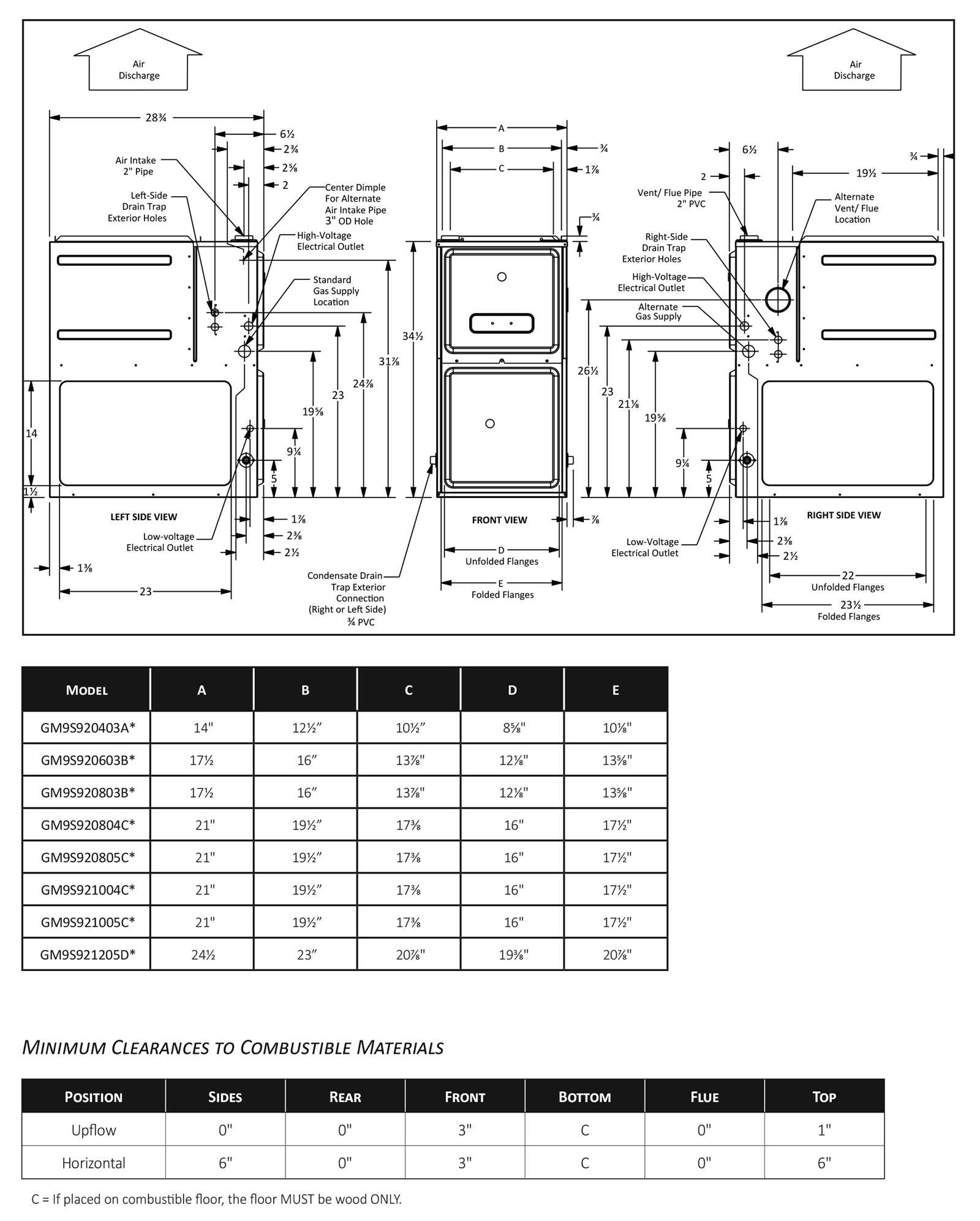 goodman furnace parts diagram