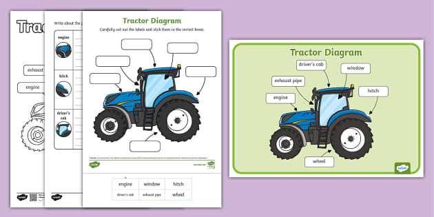 long tractor parts diagram