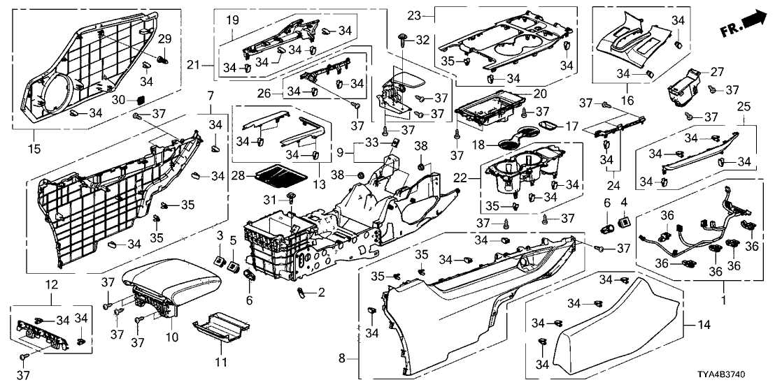 2006 acura tl engine parts diagram