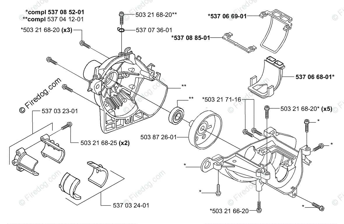 husqvarna 322l parts diagram