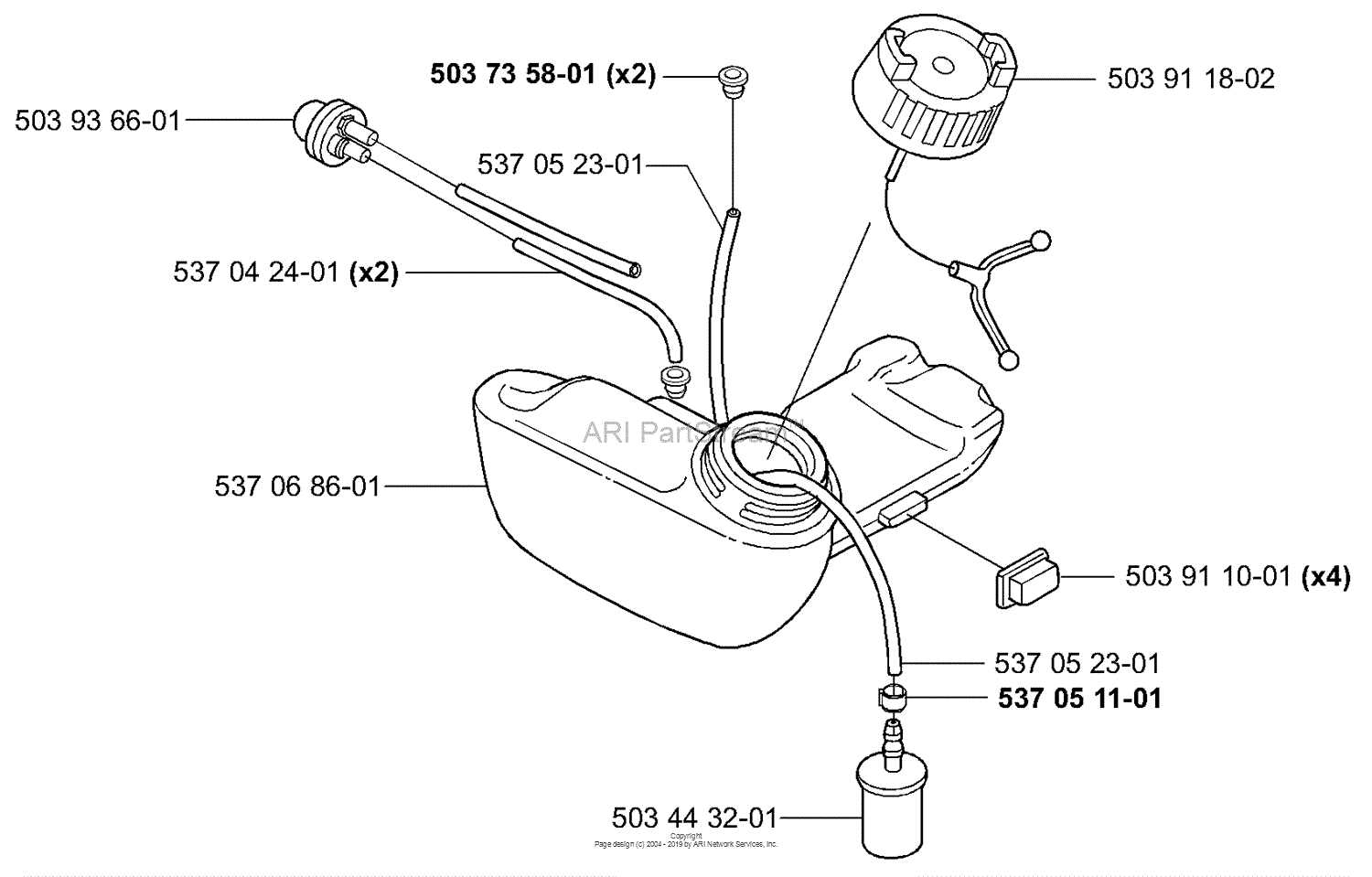 husqvarna 329l parts diagram