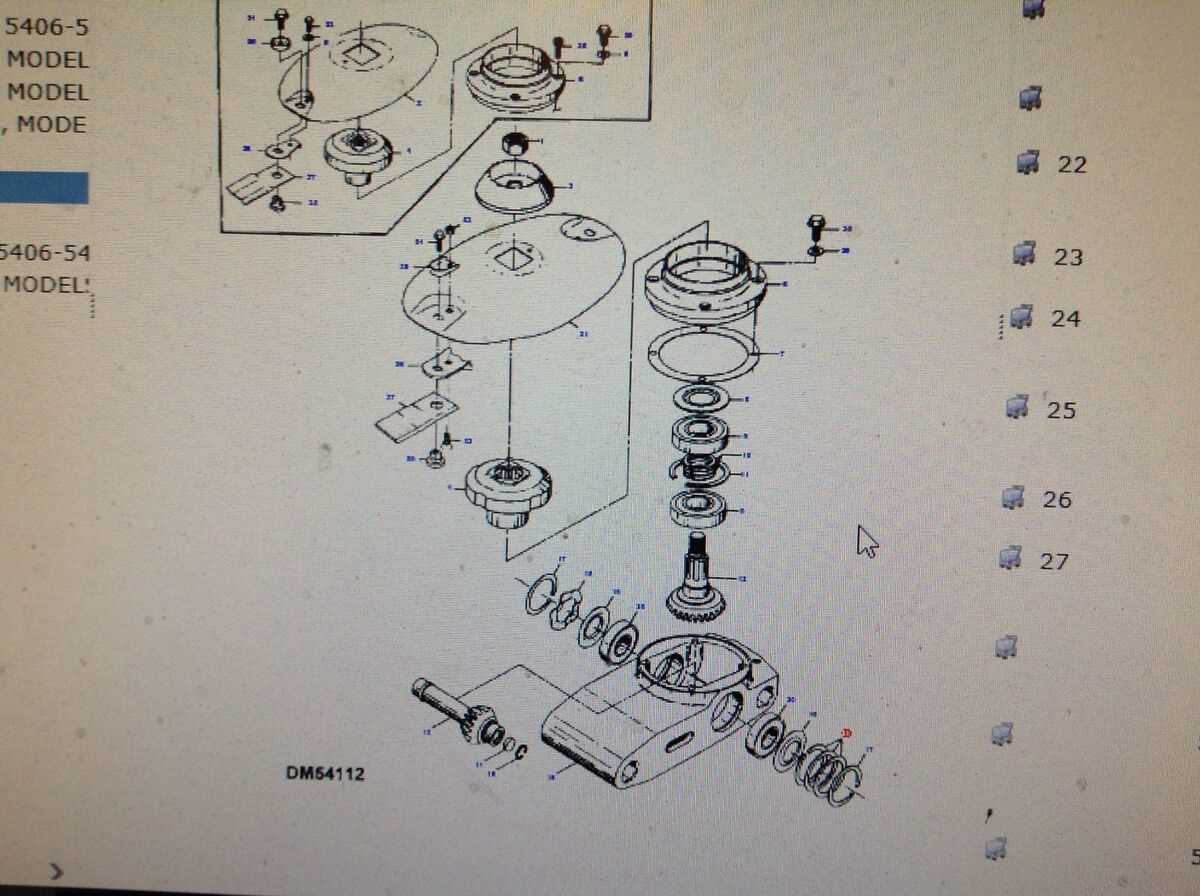 new idea 5407 disc mower parts diagram