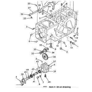 ford 1910 tractor parts diagram